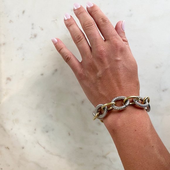 David Yurman Large Oval Link Bracelet - Picture 5 of 7